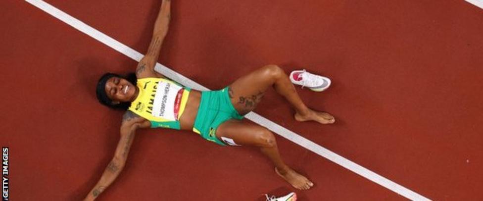 Tokyo Olympics: Elaine Thompson-Herah completes unprecedented ‘double-double’