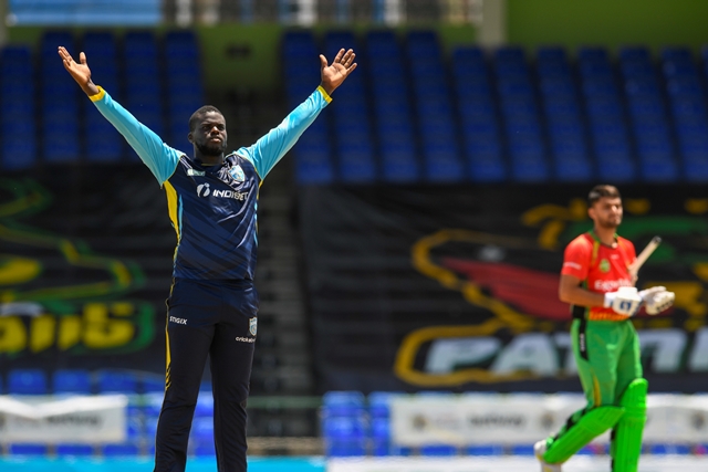 Hero CPL Match Report 13 : Chase dominates with bat and ball to seal win for Kings.