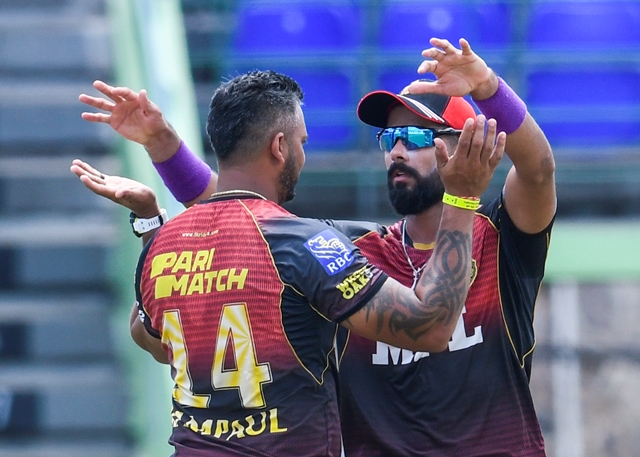 Hero CPL Match Report 19 : Ali Khan returns to take Knight Riders to victory