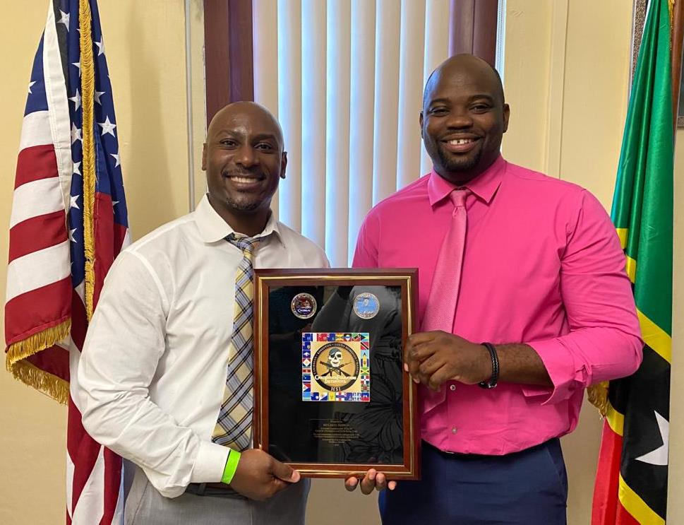 ACP Browne Recognised for Outstanding Contribution and Leadership to Caribbean Firearms Initiative