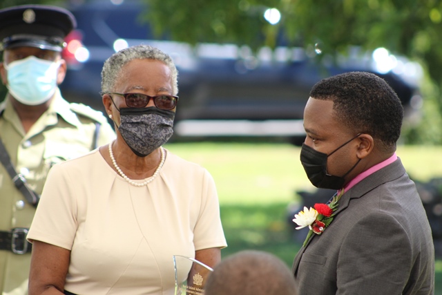 Brown Pasture businessman Troy McKoy honoured for 25-year contribution to Business Sector on Nevis