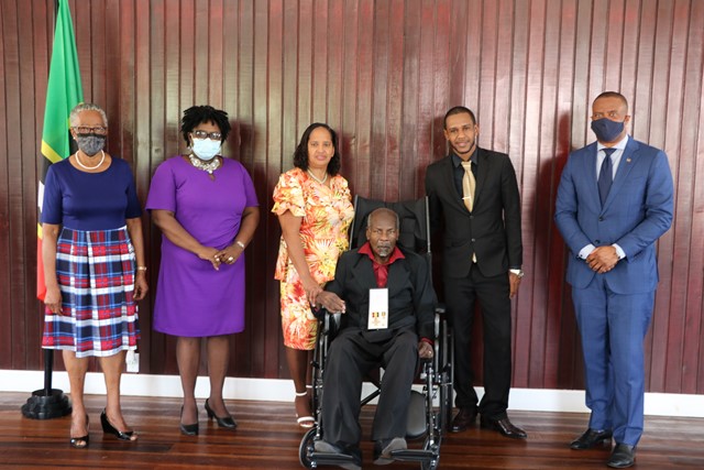 Nevisian Doctor Liburd Sr. honoured for outstanding contribution to National Service in medical field