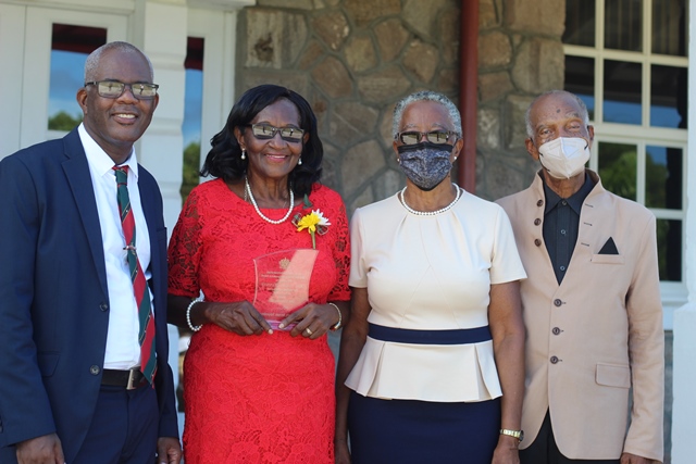 Nurse Manners honoured for dedicated 39-year contribution to Health in Nevis