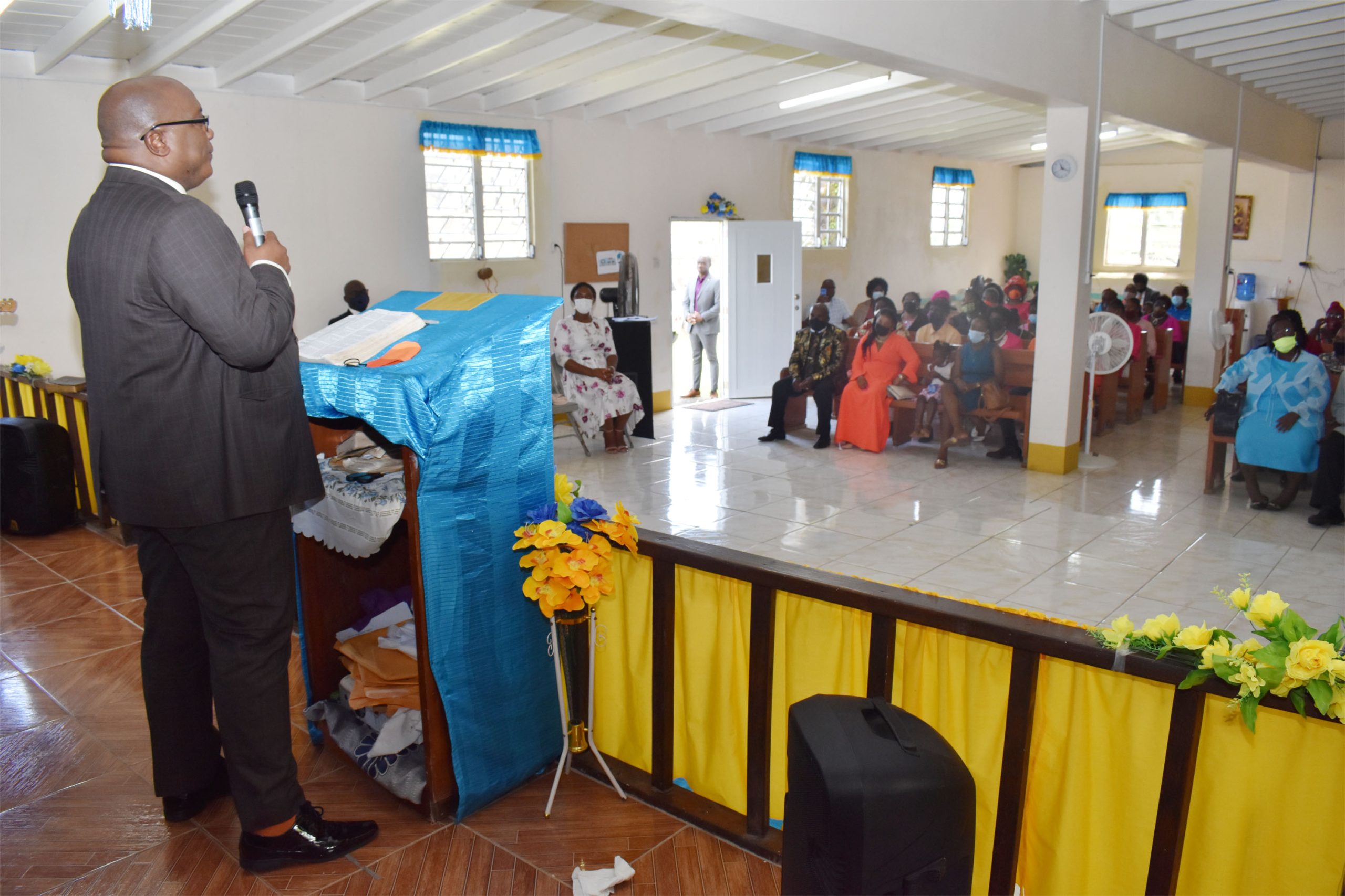 Prime Minister Harris pleads for churches to be treated sacredly with respect