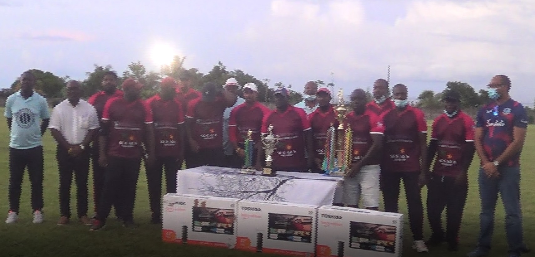 St. Kitts Ex-Nationals-New Champions of Luther Kelly 35 And Over Tournament