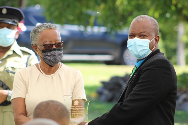 Brick Kiln Villager Mr. Dexter Hanley honoured for contribution to Business