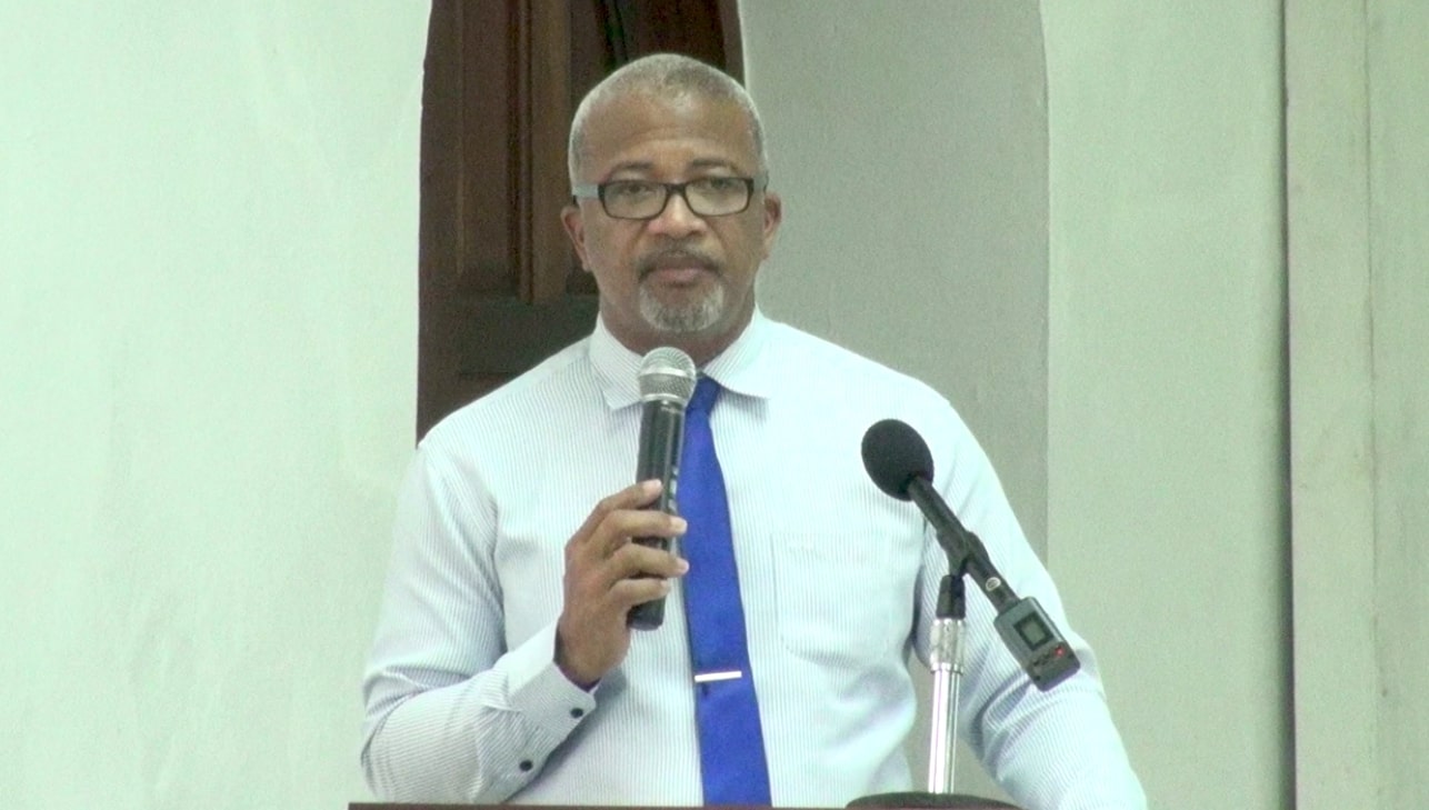 Nevis contractors educated on building code requirements, legal liability at Dept. of Physical Planning seminar