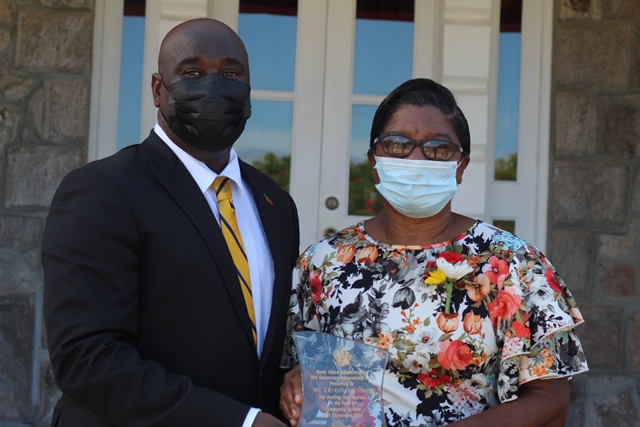 Fountain Villager Ms. Christiana Smith honoured for Community Service