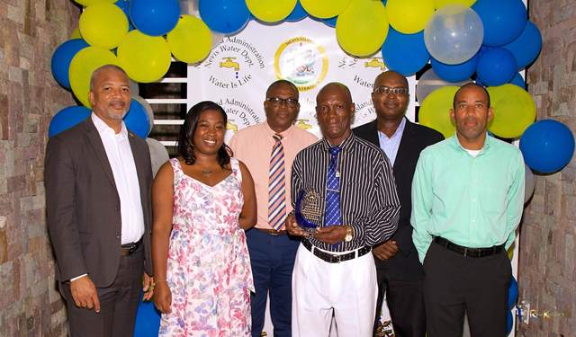 Nevis Water Department honours three retirees for dedicated service