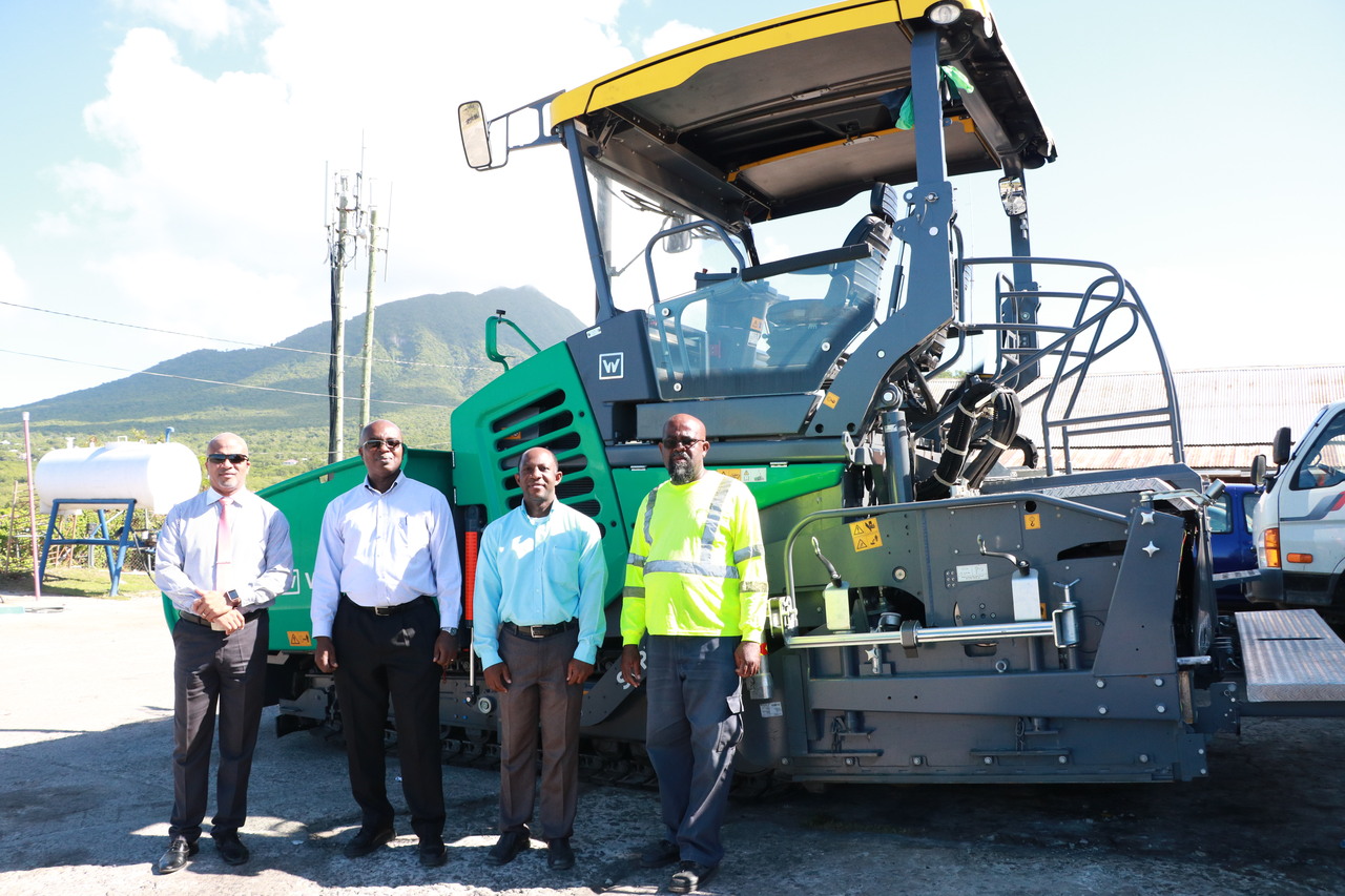 NIA’s Public Works commissions new universal-class road paver
