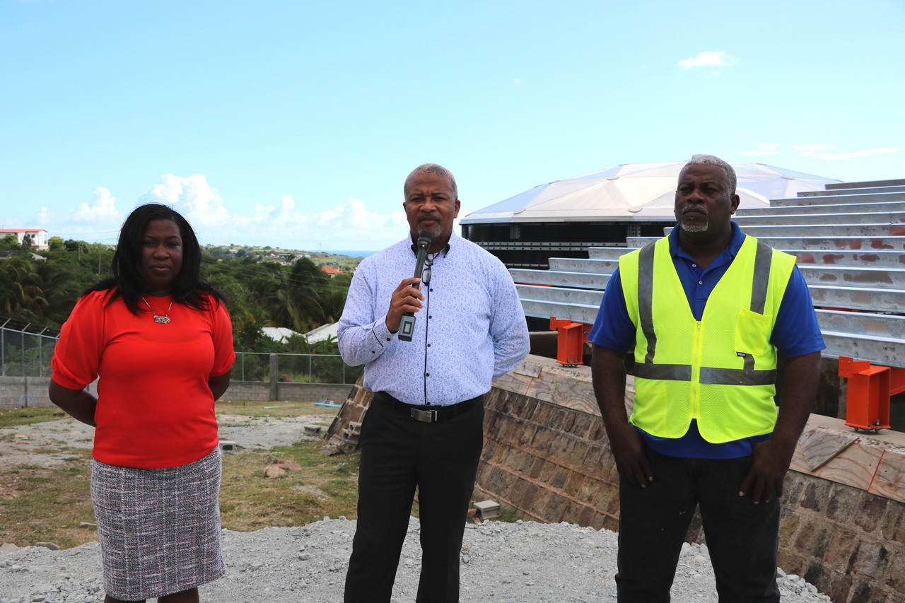 Nevis Water Department on track to achieve one million gallons of storage per day at Hamilton Estate reservoir