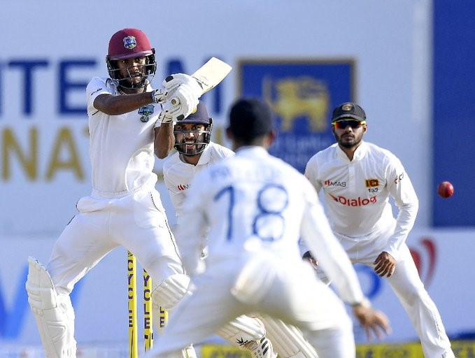 Cricket :  Middle-order collapse leaves West Indies reeling on Day 2