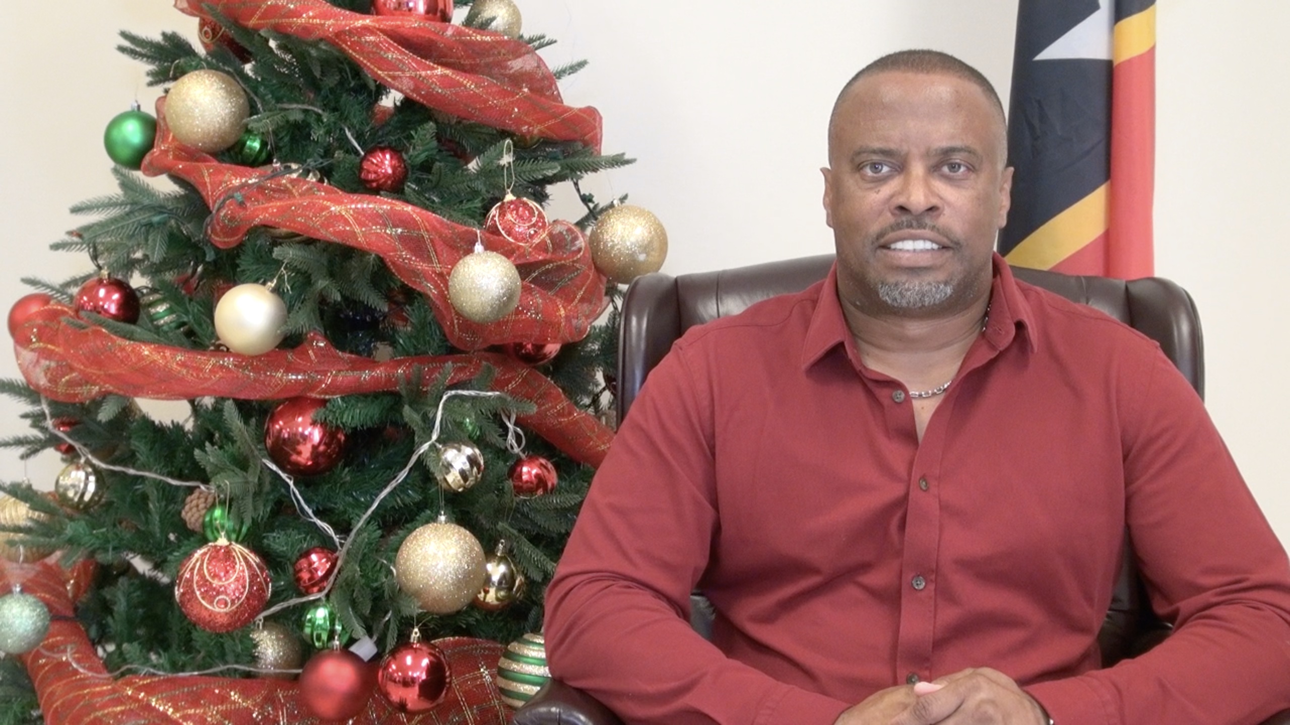 Christmas greetings from Nevis Premier Hon. Mark Brantley
