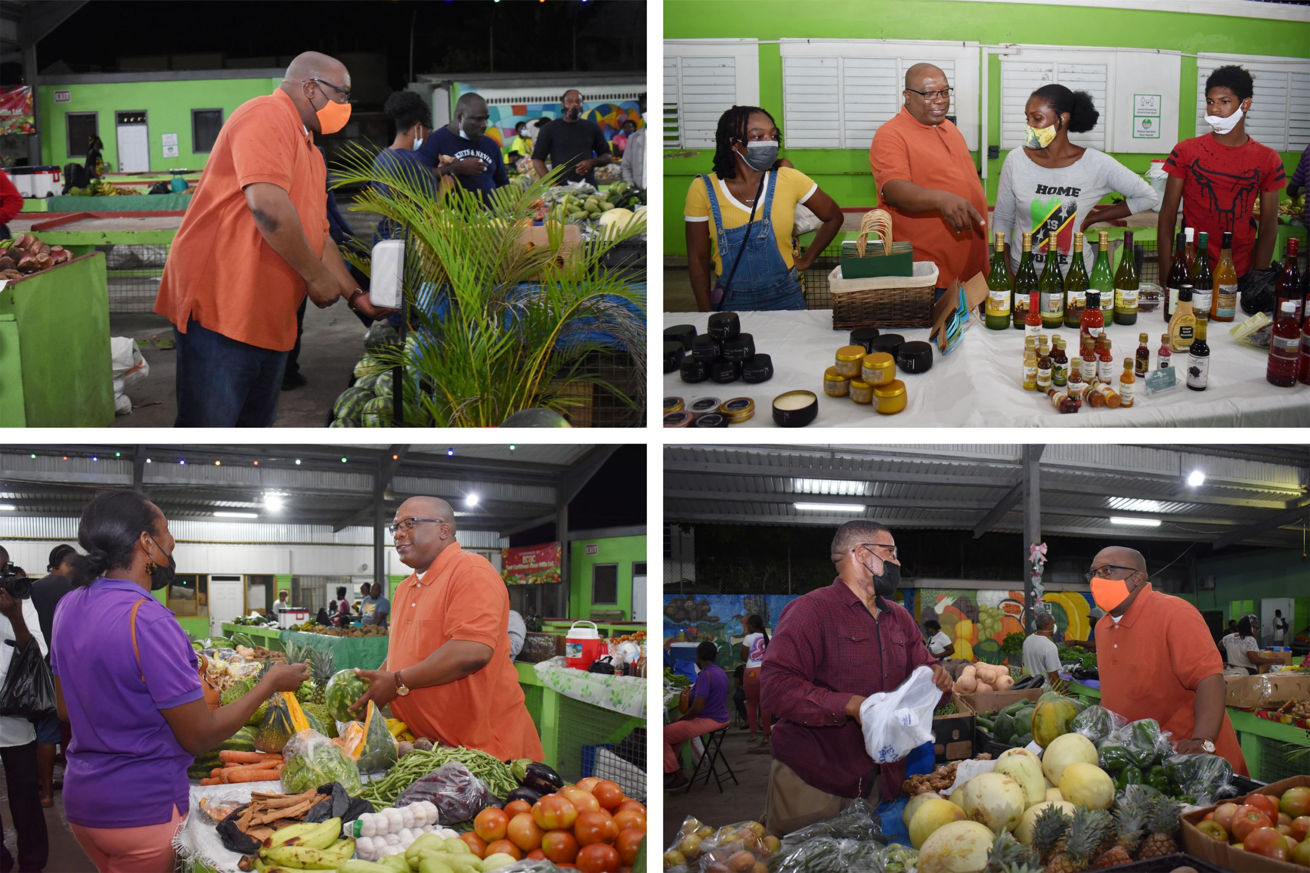 Prime Minister Harris warmly welcomed at the 2nd Agri-Christmas Night Market