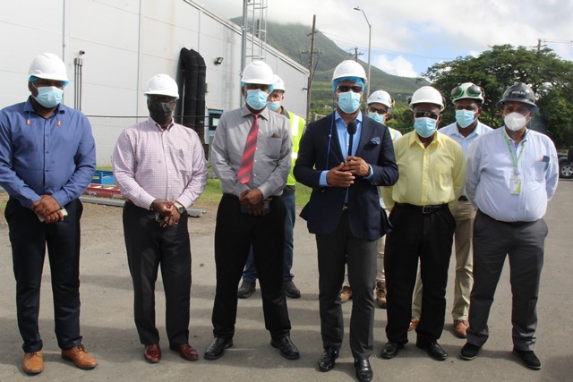 Premier Brantley, Cabinet colleagues pleased with status of Wӓrtsilӓ generator installation