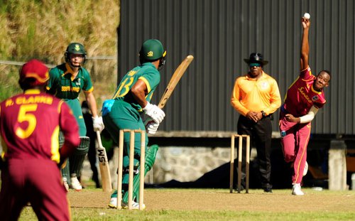 Nevisian Spin Twins Feature But South Africa Prevail