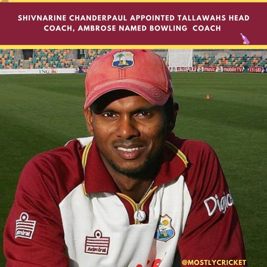 Chanderpaul, Ambrose join Jamaica Tallawahs coaching staff for CPL 2022