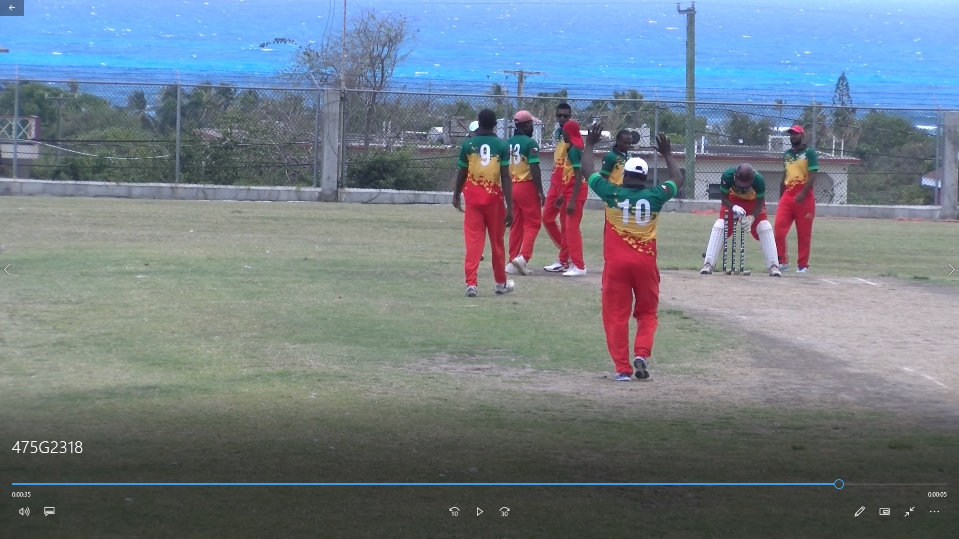 Youths of Nevis Edge Empire in Nail Biter