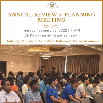 Agriculture Annual Review and Planning Meeting Set for Tuesday 22nd February