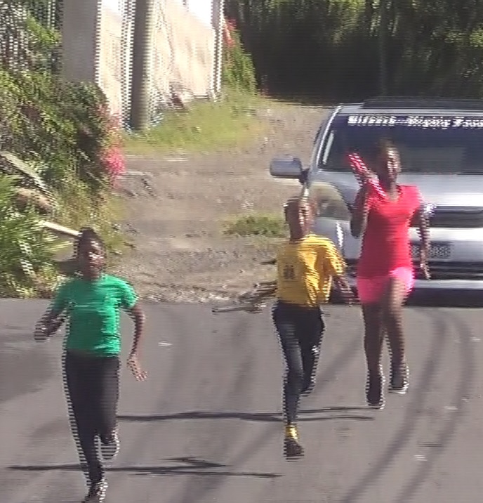 Athletics :  Green House Takes Championship Honours At Epps Senior Girls Road Relay