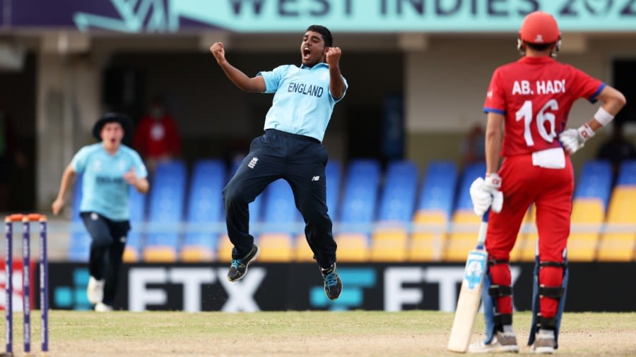 England hold nerve, break Afghanistan’s hearts, and book place in U-19 World Cup final