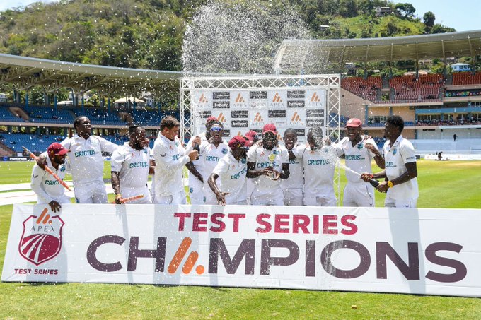 We Are Champions! West Indies Take Richards-Botham Trophy in Style