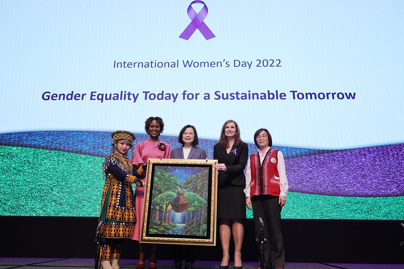 President Tsai highlights progress in empowering women