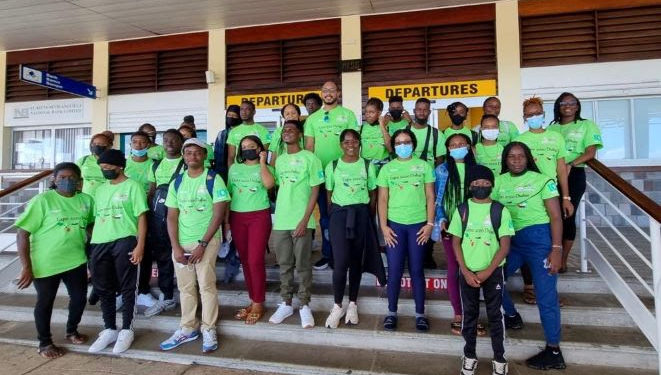 Minister Powell Leads 30-Member Youth Delegation to Expo 2020 In Dubai