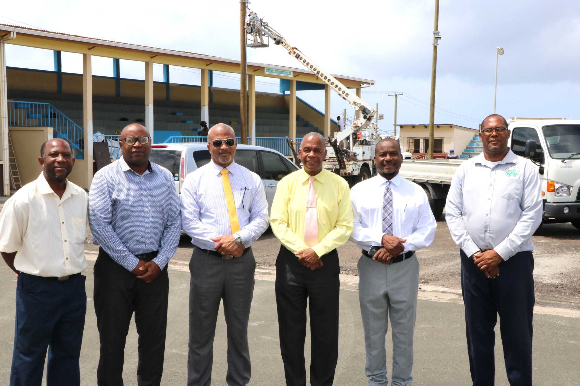 NIA Ministries of Sports, Public Works undertake major upgrade of Netball Complex