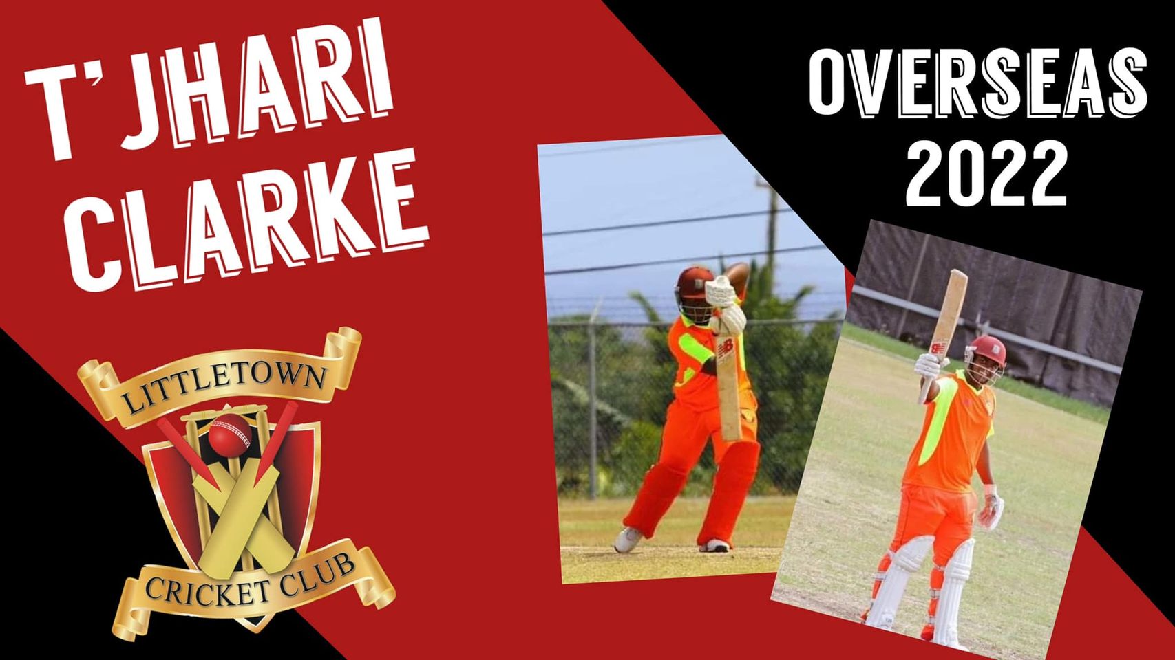T’jhari Clarke Set to Represent Littletown CC in English Leagues