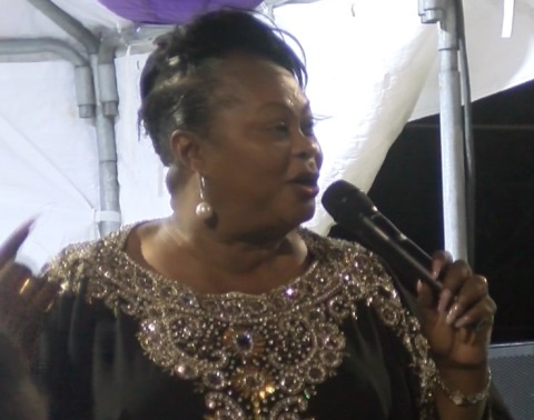 Bridget Blucher Rocks Nevis