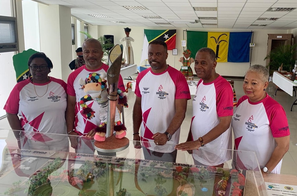 Athletics : Queen’s Baton Arrives in The Federation