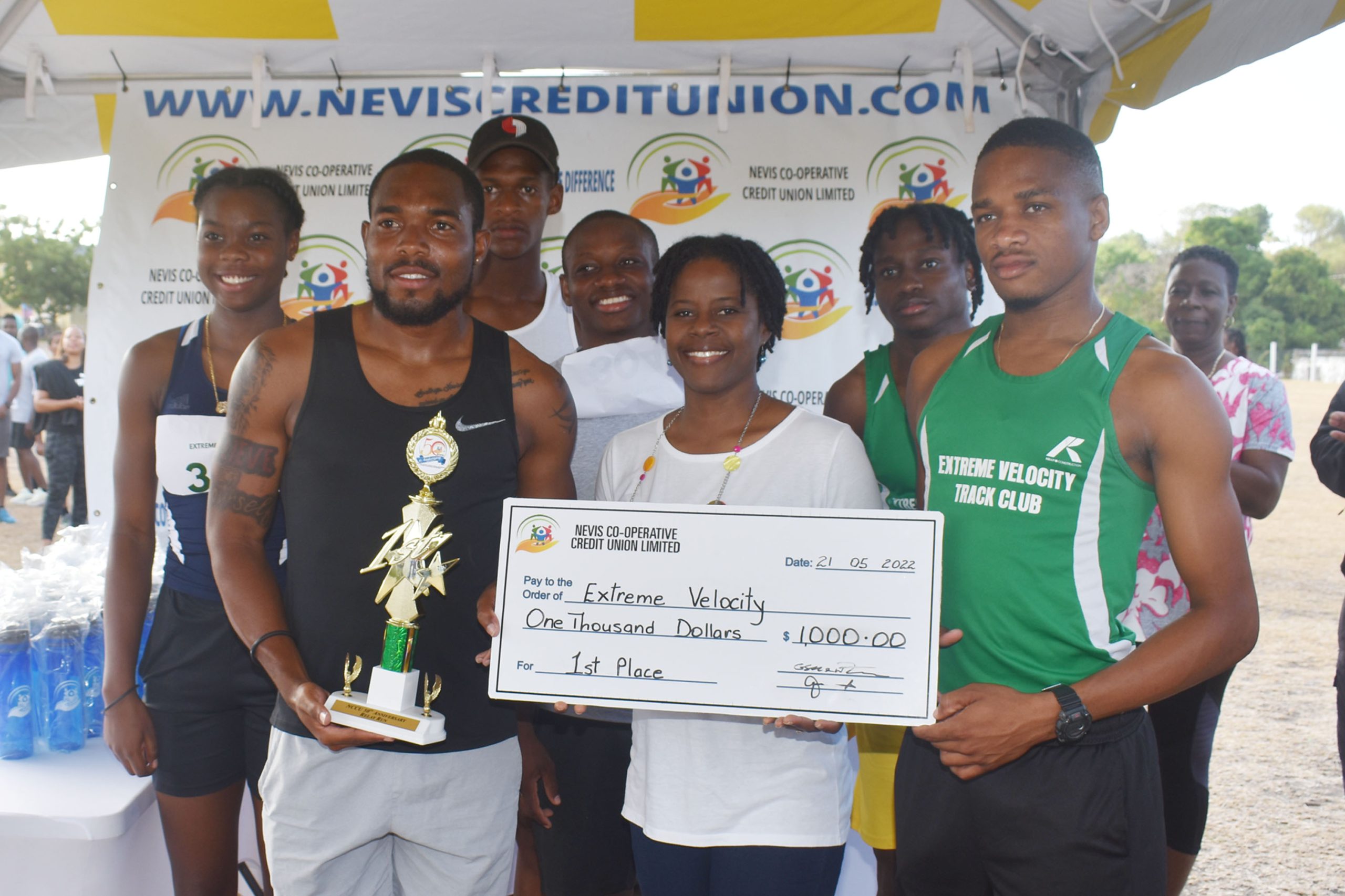 Team ‘Extreme Velocity’ wins NCCU’s 50th Anniversary Relay Run