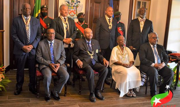 Six Formally Conferred With 2021 National Honours Awards for Nation-Building