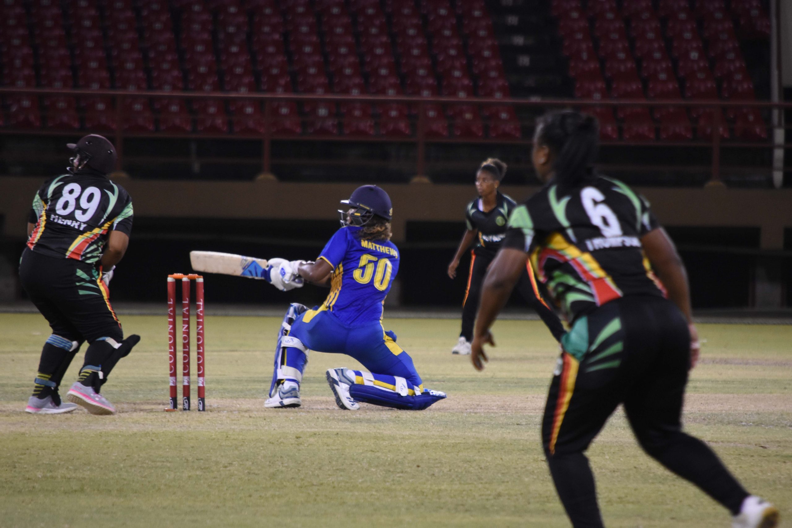 Cricket : Women’s T20 Blaze Bowls Off in Guyana