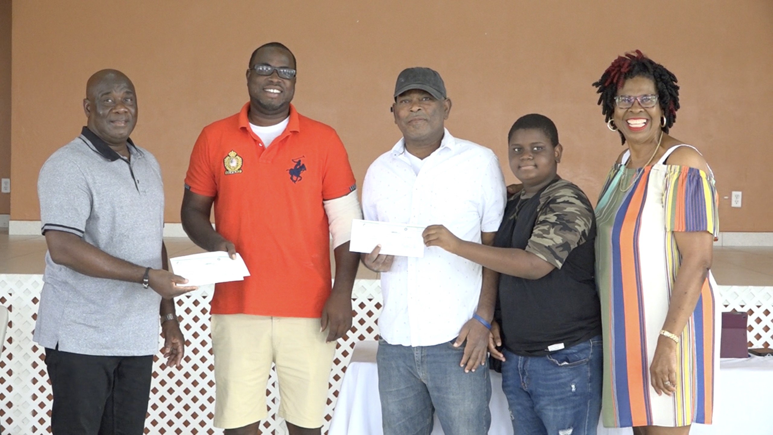 St. James Parish gives monetary donation to its own for medical assistance