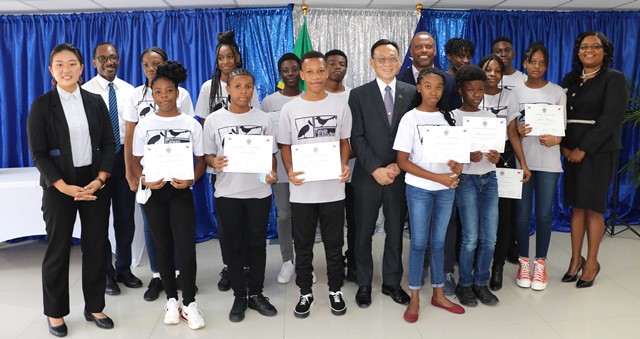 14 Nevisian students pass pilot Test Of Chinese as a Foreign Language
