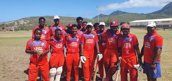 St. Maarten Running Things in Under 17 Cricket