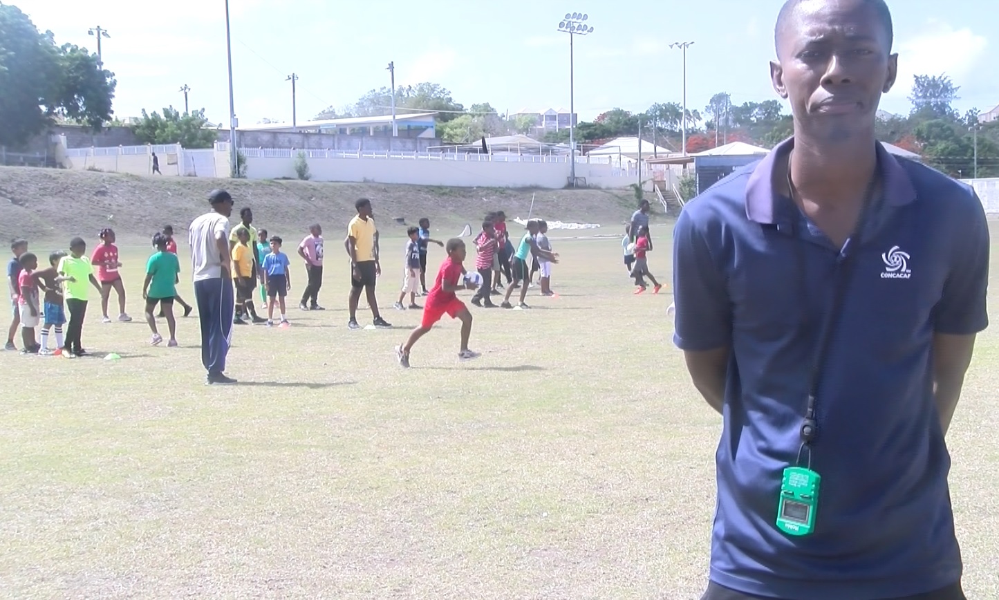 Approximately 40 Participants at Sports Department Football Camp