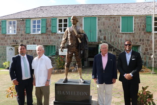 Unveiling of Alexander Hamilton statue an historic day for Nevis