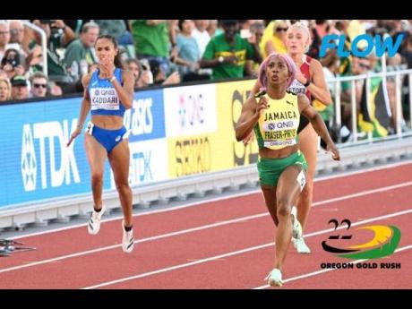 OregonGoldRush | Jackson, Fraser-Pryce, Thompson-Herah book spots in 200m final