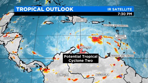 Potential Tropical Cyclone Two Could Become 1st Hurricane of 2022 Atlantic Season