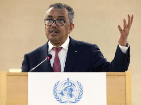 WHO chief advises reducing sex partners to avoid monkeypox
