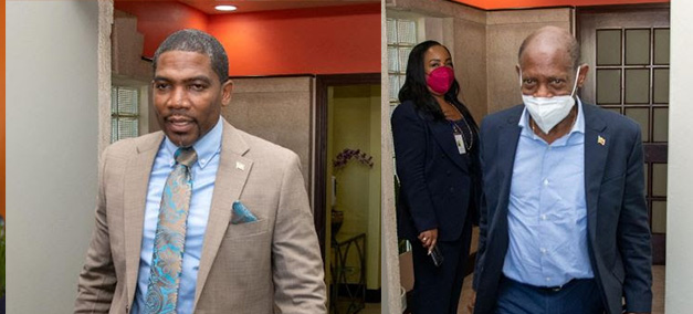Prime Minister Dr. Drew and Delegation Arrive in Barbados for The AfriCaribbean Trade and Investment Forum 2022