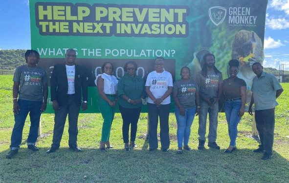 Department Of Environment Unveils New Signage at Royal Basseterre Valley National Park
