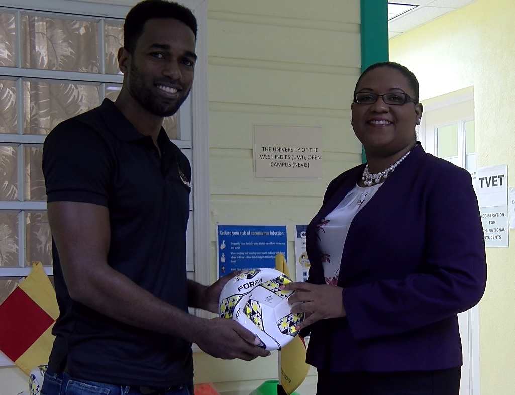Equipment Presented to Enhance Upcoming Primary Schools Football Tournament