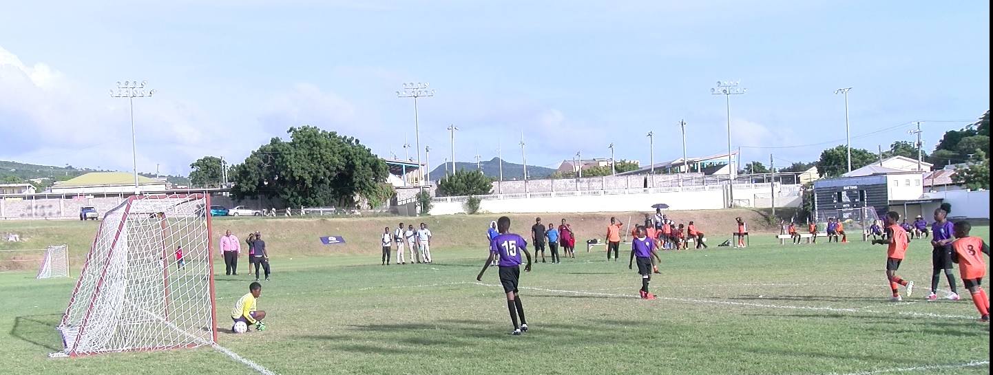 Football  : Charlestown Primary Defeats Joycelyn Liburd Primary