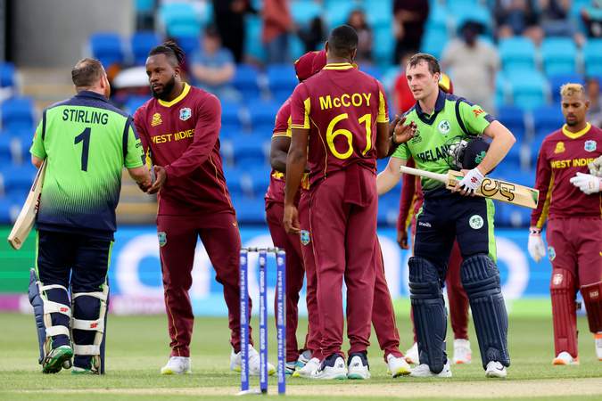 West Indies Out of T20 World Cup After Defeat to Ireland