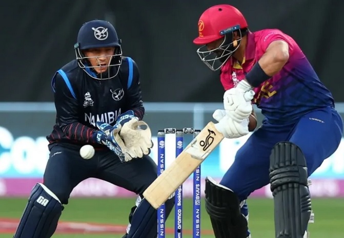 Cricket :  Waseem stars in UAE’s narrow win, squeezes Netherlands into Super 12s