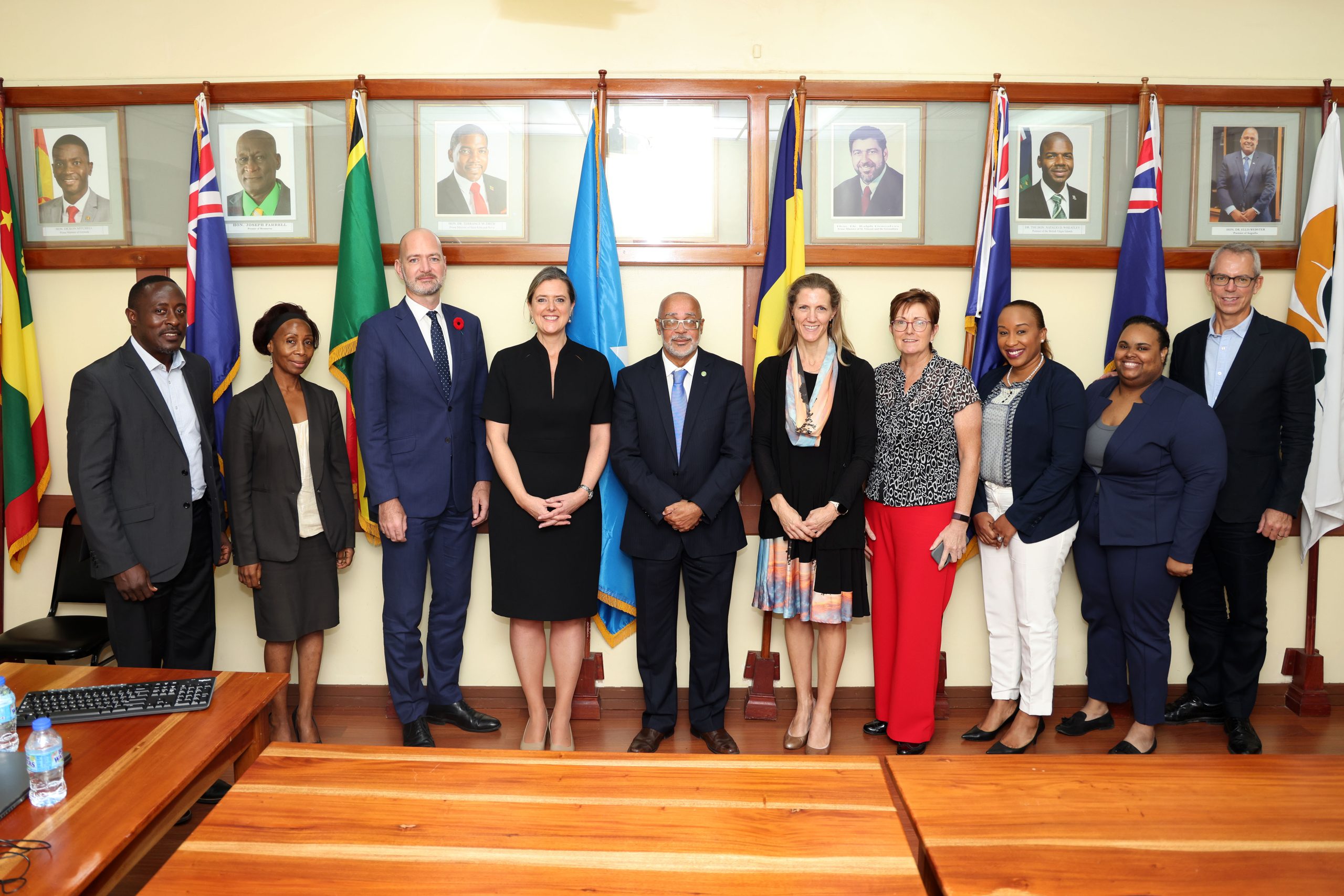 OECS Commission hosts High Level UK Delegation Ahead of COP27